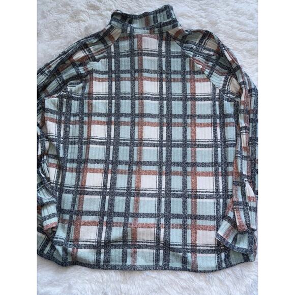 Modish Rebel Women’s Sz. S Button Plaid Shirt. Soft, Comfortable - Picture 13 of 15